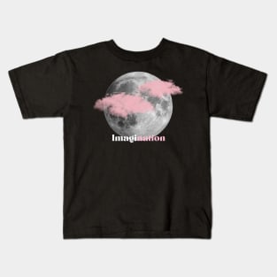 Moon imagination art Kids T-Shirt